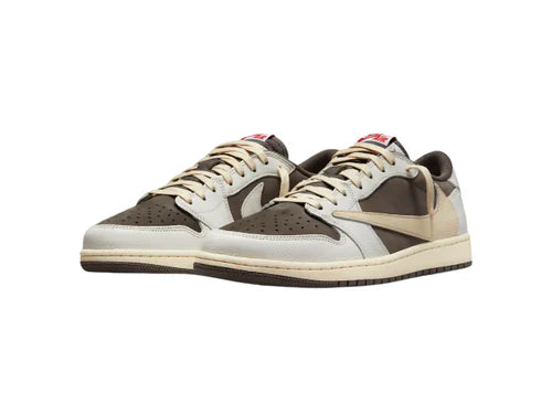 Air Jordan 1 Low Travis Scott Sail and Ridgerock