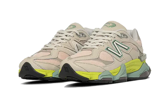 New Balance 9060 Moonbeam Vintage Rose Lime⁩ | ניו באלאנס