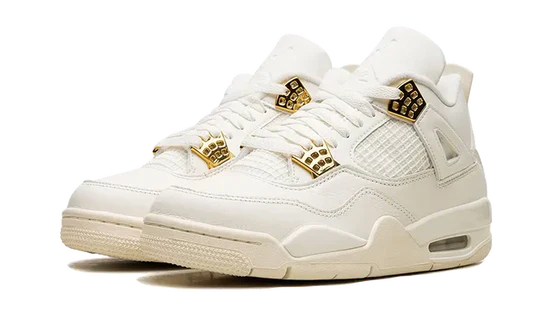 Air Jordan 4 Sail Metallic Gold | ג'ורדן 4