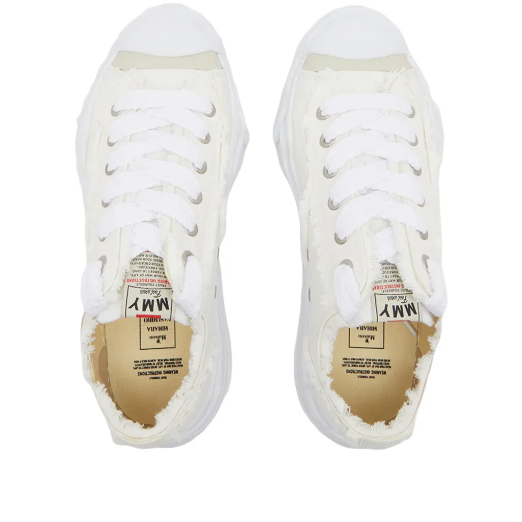 Maison Mihara Yasuhiro Hank Canvas White | מייסון מיהרה יאסוהירו